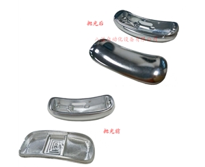 鋁合金藍(lán)牙耳機(jī)去毛刺效果對比