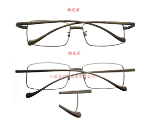 不銹鋼+黃銅組合眼鏡