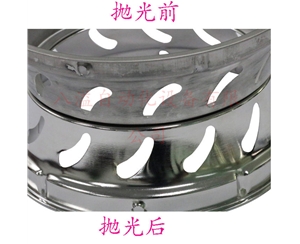 不銹鋼豆?jié){機網(wǎng)罩等離子拋光效果展示