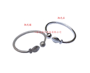 銀手鐲拋光效果對(duì)比