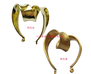 銅首飾拋光效果對(duì)比